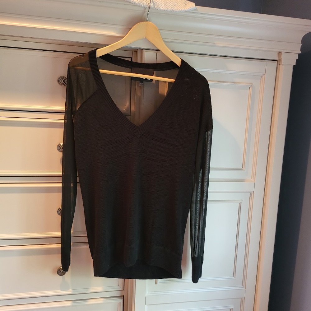 Line the Label Sweater Black Size XS Womens